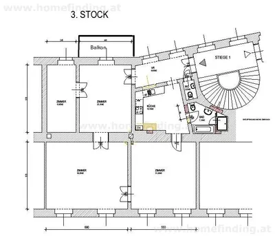4-Zimmer-Wohnung mieten in Wien – 144,45 m², € 2.250 – Bild 15 von 15