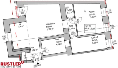3-Zimmer-Wohnung kaufen in Wien – 62,73 m², € 359.000 – Bild 10 von 17