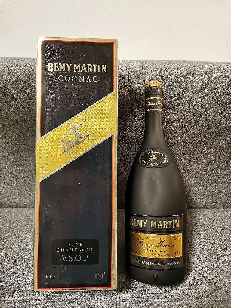 Rarität! Remy Martin Cognac Fine Champagne V. S. O. P, Magnum 1,5l