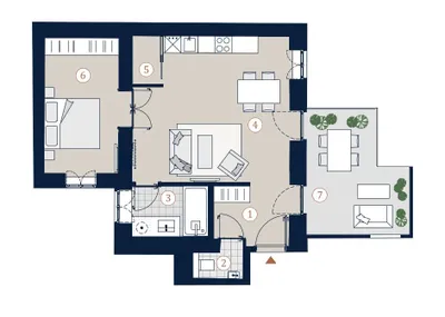 2-Zimmer-Wohnung kaufen in Wien – 54,34 m², € 549.000 – Bild 25 von 25