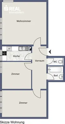 3-Zimmer-Wohnung kaufen in Wien – 70 m², € 250.000 – Bild 13 von 14