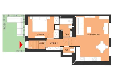 2-Zimmer-Wohnung mieten in Wien – 52 m², € 1.990 – Bild 20 von 20