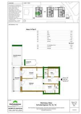 2-Zimmer-Wohnung kaufen in Weiz – 54,25 m², € 235.300 – Bild 7 von 7