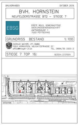 2-Zimmer-Wohnung mieten in Eisenstadt - Umgebung – 54,46 m², € 525 – Bild 3 von 3