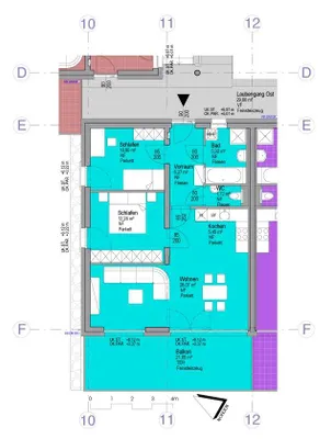 3-Zimmer-Wohnung mieten in Graz – 74 m², € 1.256 – Bild 7 von 7