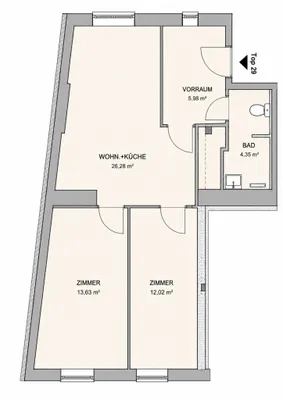 Wohnung kaufen in Wien – 30 m², € 99.000 – Bild 34 von 34