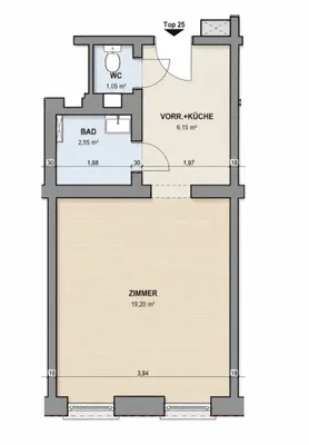 Wohnung kaufen in Wien – 30 m², € 99.000 – Bild 31 von 34
