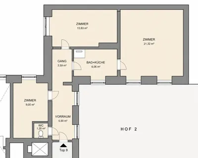 Wohnung kaufen in Wien – 30 m², € 99.000 – Bild 22 von 34