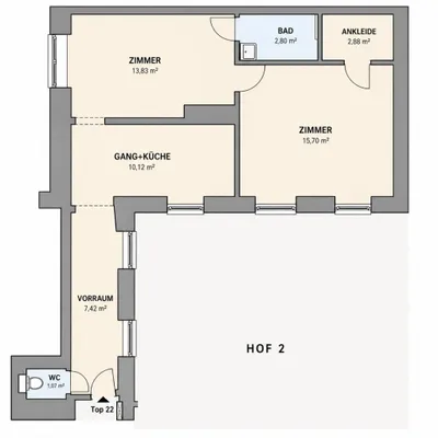 Wohnung kaufen in Wien – 30 m², € 99.000 – Bild 29 von 34