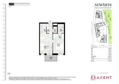 2-Zimmer-Wohnung mieten in Wien – 42,58 m², € 1.160 – Bild 8 von 8