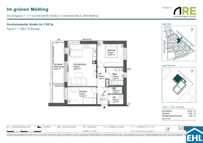 3-Zimmer-Wohnung kaufen in Mödling – 68,55 m², € 467.500 – Bild 10 von 10