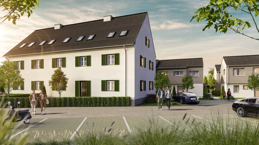Einzelhaus in schön angelegter Wohnsiedlung - Ansicht 2