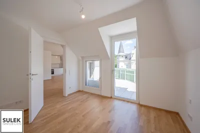 Exklusive, klimatisierte 2 Zimmer-DG-Wohnung | Erstbezug im Projekt Rondelle XIV - Top 11 – Bild 2