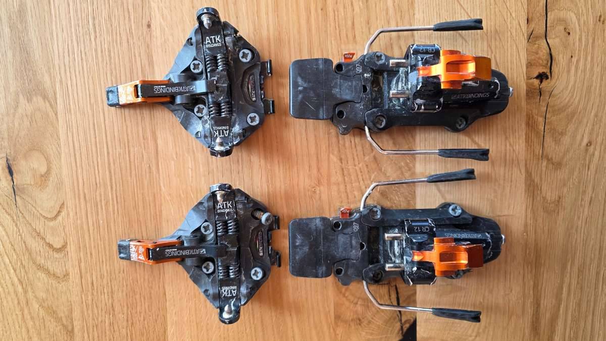 ATK CR12 Tourenbindung inkl. Skistopper 97 mm - gebraucht (2 Jahre),   165,- (9974 Prgraten am Grovenediger) - willhaben
