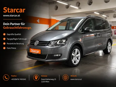 VW Sharan Business BMT SCR 2,0 TDI*1.BESITZ*7-SITZ...