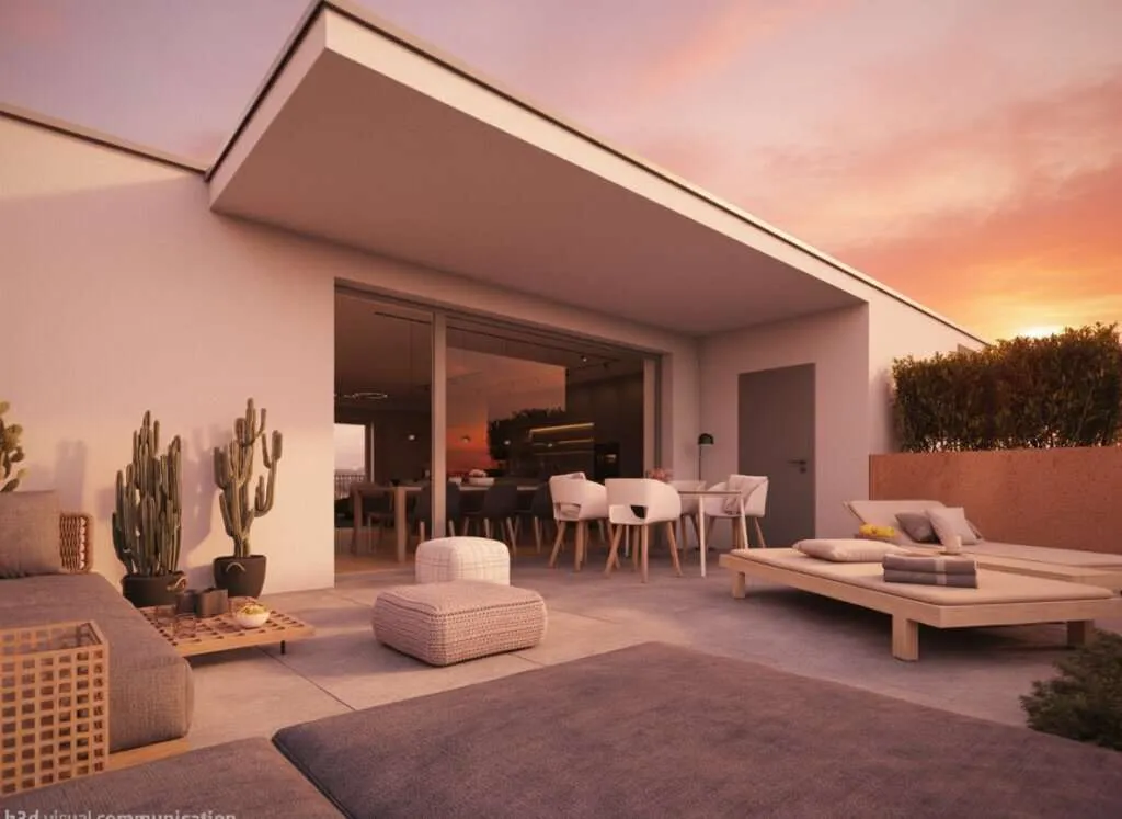 Sonnige Terrassenwohnung Top B.13 - Neubauprojekt SCHÖN | DORF | BLICK - Ansicht 2