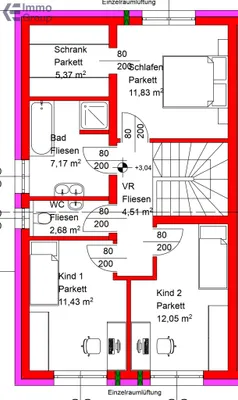 5-Zimmer-Haus kaufen in Wels-Land – 114,18 m², € 437.000 – Bild 11 von 11
