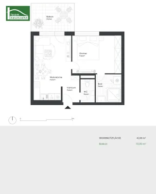 2-Zimmer-Wohnung kaufen in Wien – 42 m², € 275.000 – Bild 8 von 8