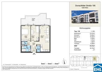 Immobilie kaufen in Wien – 57,76 m², € 363.090 – Bild 6 von 6