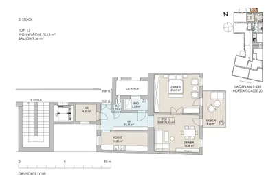 2-Zimmer-Wohnung kaufen in Wien – 70,13 m², € 549.000 – Bild 18 von 18