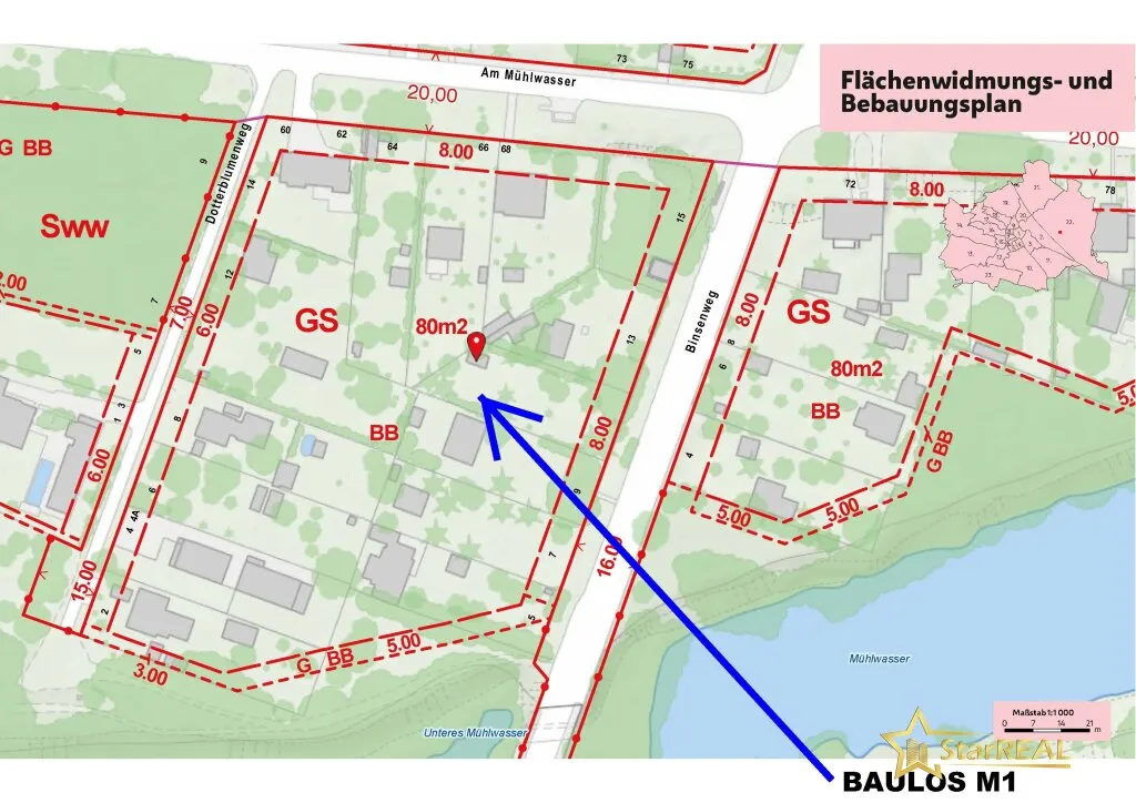 PREIS REDUZIERT! GRUNDSTÜCK IN EINZIGARTIGER LAGE DIREKT AM MÜHLWASSER - NÄHE DONAUSPITAL - Widok 3