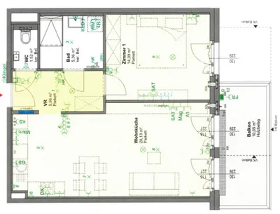 2-Zimmer-Wohnung mieten in Wien – 55 m², € 1.199 – Bild 11 von 15