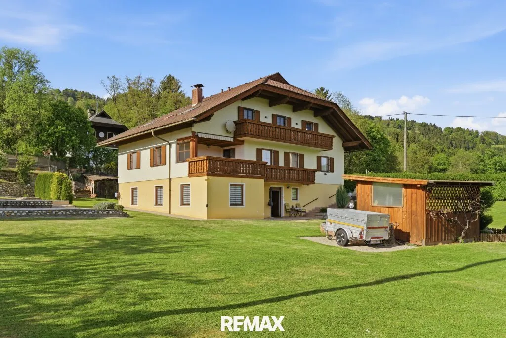 Wohnidylle in Glanegg - Mehrfamilienhaus mit Garten, Fischteich und viel Platz, Glanegg