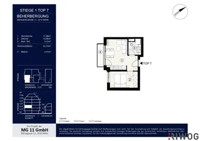 2-Zimmer-Gewerbeimmobilie kaufen in Wien – 32,14 m², € 225.000 – Bild 7 von 7