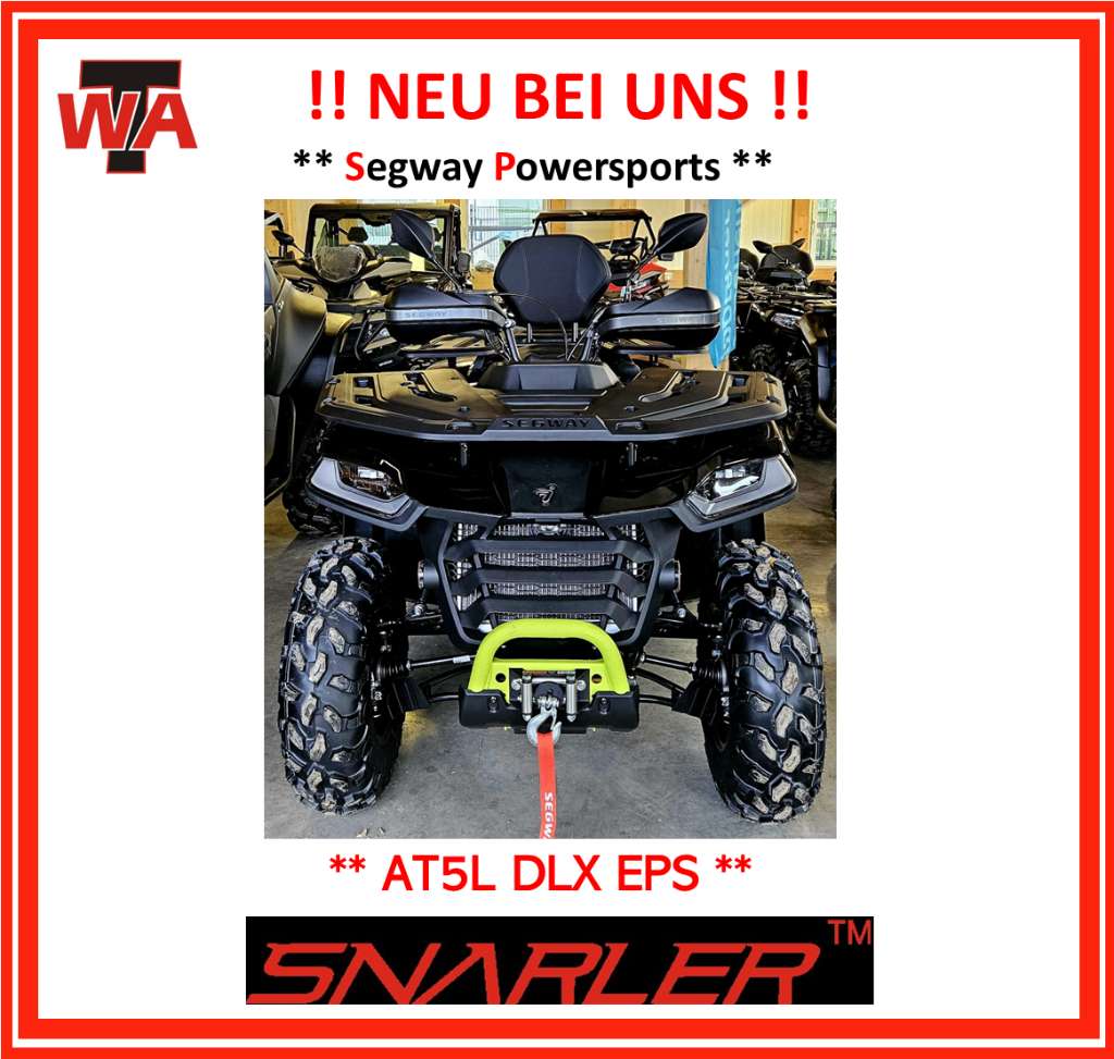 Segway Snarler AT5L DLX 4x4 ** !! AKTION inkl. Heckkoffer KOSTENLOS gültig bis 20.01.2025 !! ...