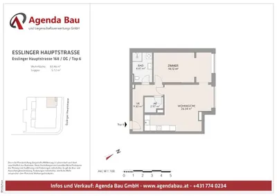2-Zimmer-Wohnung kaufen in Wien – 63 m², € 299.910 – Bild 22 von 24