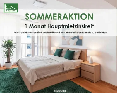 Gut geschnittene 3-Zimmer-Wohnung mit Freifläche in verkehrsberuhigter Lage in Favoriten