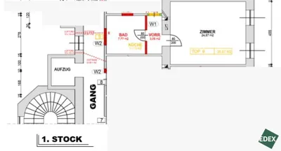 1-Zimmer-Wohnung kaufen in Wien – 35 m², € 124.500 – Bild 24 von 24