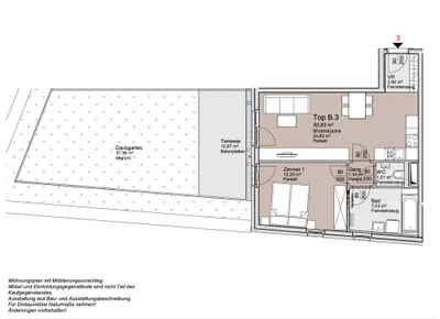 2-Zimmer-Wohnung kaufen in Wien – 50,83 m², € 389.000 – Bild 12 von 13
