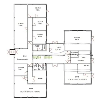 18-Zimmer-Gewerbeimmobilie mieten in Wels-Land – 1 358 m², € 14.938 – Bild 19 von 20