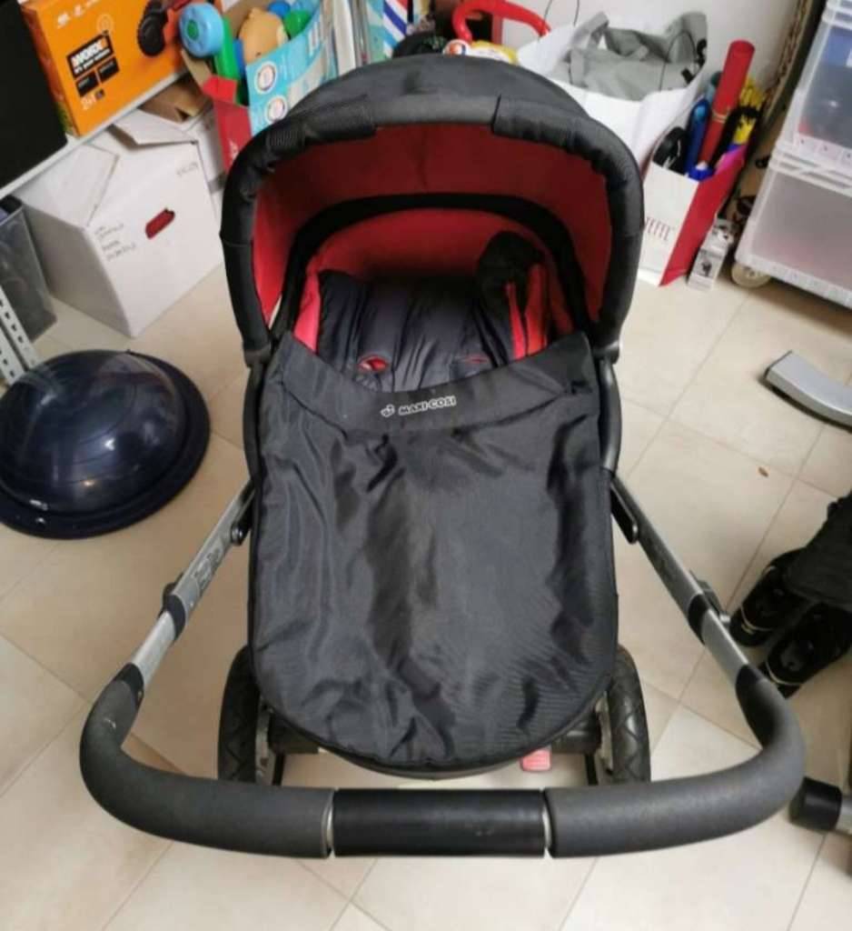 Kinderwagen Maxi Cosi Mura 3, rot-schwarz,,  185,- (1230 Wien) - willhaben