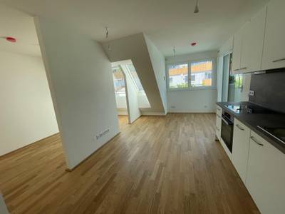 Moderne 2-Zimmer-Dachgeschosswohnung mit Terrasse nahe U6 Floridsdorf