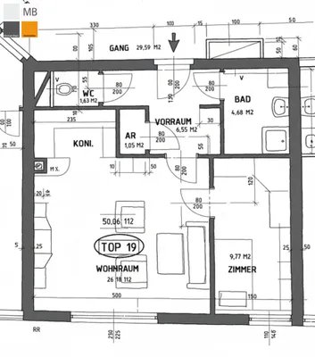 2-Zimmer-Wohnung kaufen in Wien – 52 m², € 250.000 – Bild 25 von 26