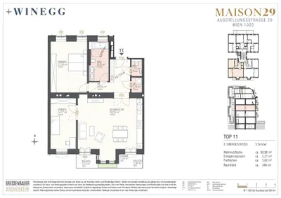 3-Zimmer-Wohnung kaufen in Wien – 97,74 m², € 1.150.000 – Bild 11 von 11