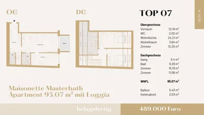 4-Zimmer-Wohnung kaufen in Mödling – 95,07 m², € 489.000 – Bild 26 von 31