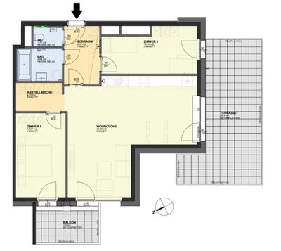 3-Zimmer-Wohnung kaufen in Wien – 80,56 m², € 549.000 – Bild 8 von 24