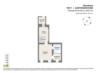 2-Zimmer-Wohnung kaufen in Linz – 102,16 m², € 339.000 – Bild 16 von 16