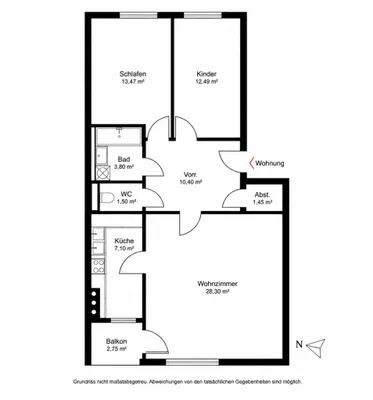 3-Zimmer-Wohnung kaufen in Graz – 79 m², € 195.000 – Bild 10 von 10
