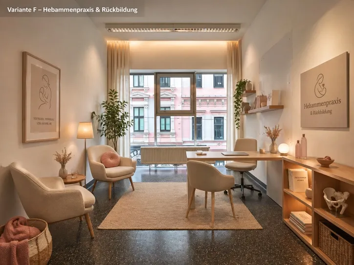 Moderne Gemeinschaftspraxis 350 m² - flexibel teilbar, barrierefrei, ab 19,50 €/ m² - Provisionsfrei - Ansicht 3
