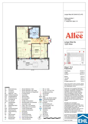 Immobilie kaufen in Wien – 47,08 m², € 357.000 – Bild 12 von 12