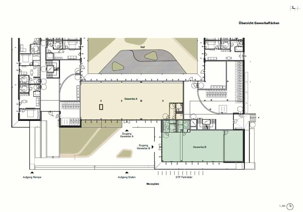 Geschäftslokal / Büro / Praxisräume NAHE der MOOSSTRASSE - Vista 2
