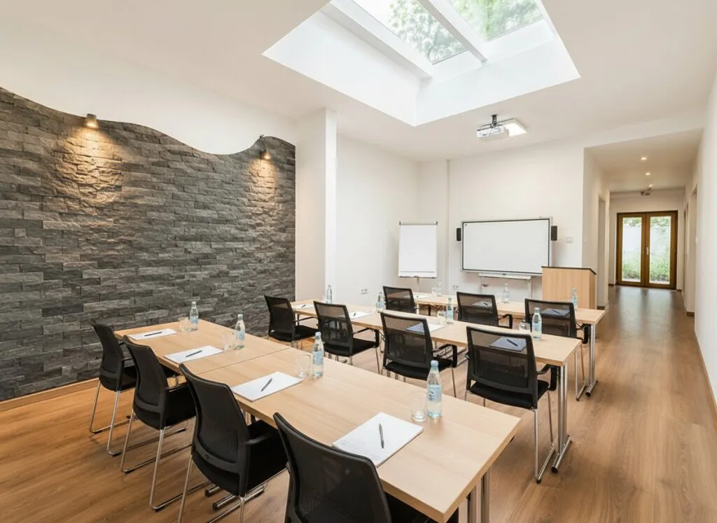 Vielseitige Gewerbefläche mit privater Terrasse - ideal als Atelier, Showroom oder Büro! - Ansicht 2