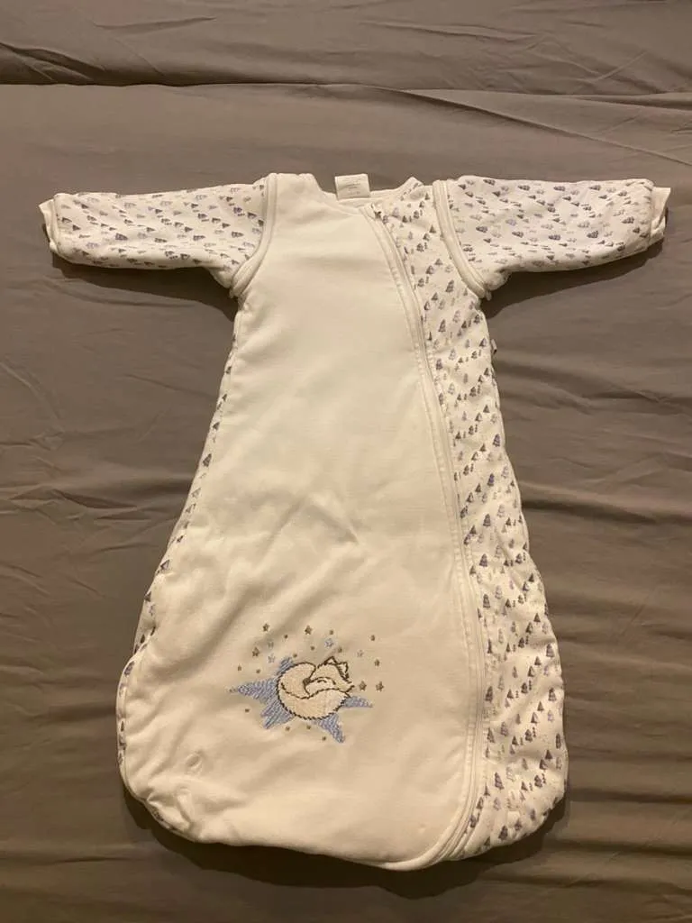schlafsack 18-36 monate molis&co - Baby 0.5 TOG - Ideal für den Sommer - 100% Baumwolle (Oeko-TEX 100) - Monat (95 cm) Farbe:Träumeland - Fiore grün PinkZebra Klein Schlafsack beidseitig, shelto:ultralight