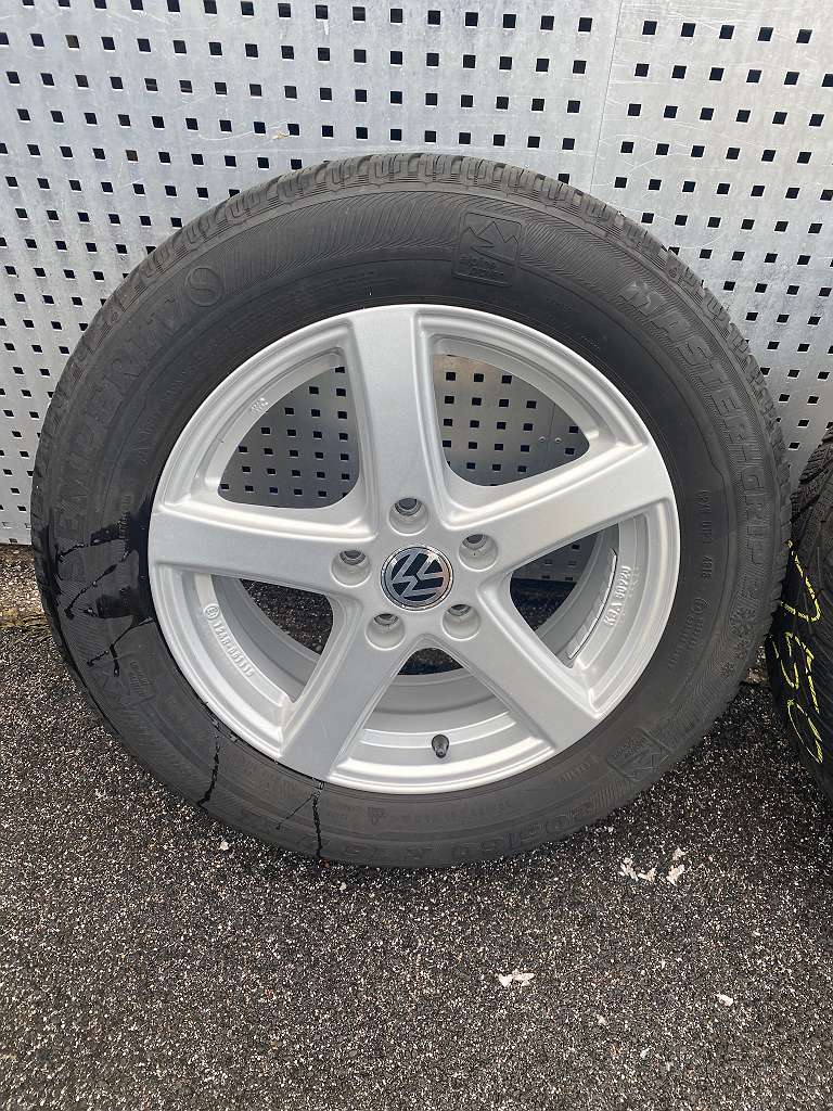 Winterreifen Hankook auf outlet Alufelge Alutec VW Polo Seat Skoda Audi