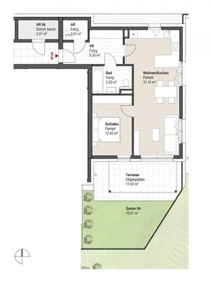 2-Zimmer-Wohnung kaufen in Zell am See – 60,48 m², € 471.978 – Bild 6 von 6