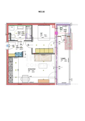 2-Zimmer-Wohnung mieten in Vöcklabruck – 58,93 m², € 830 – Bild 5 von 5